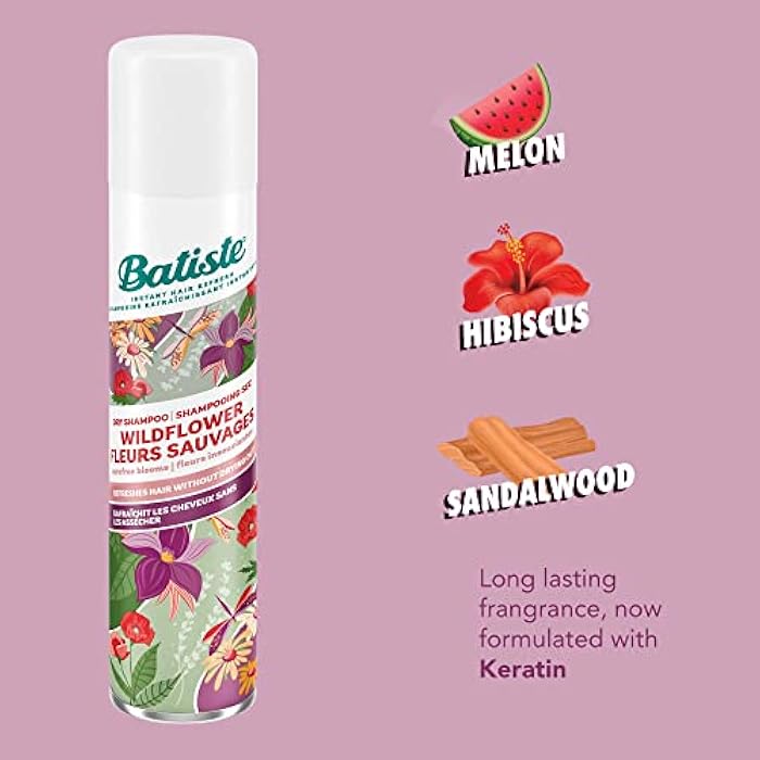Batiste Wildflower Trockenshampoo 200 ml - Image 4
